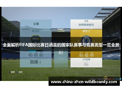 全面解析FIFA国际比赛日涵盖的国家队赛事与竞赛类型一览全景 全面解析FIFA国际比赛日涵盖的国家队赛事与竞赛类型一览全景